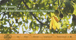 Desktop Screenshot of dresdner-handbrot.de